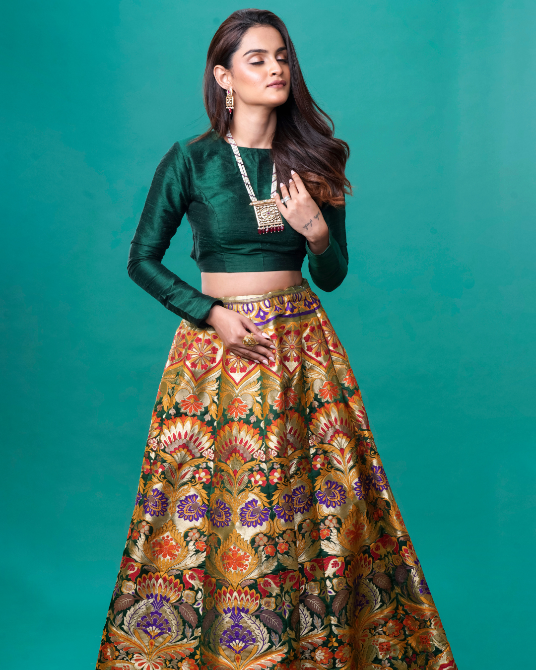 Trimaya Lehenga Set