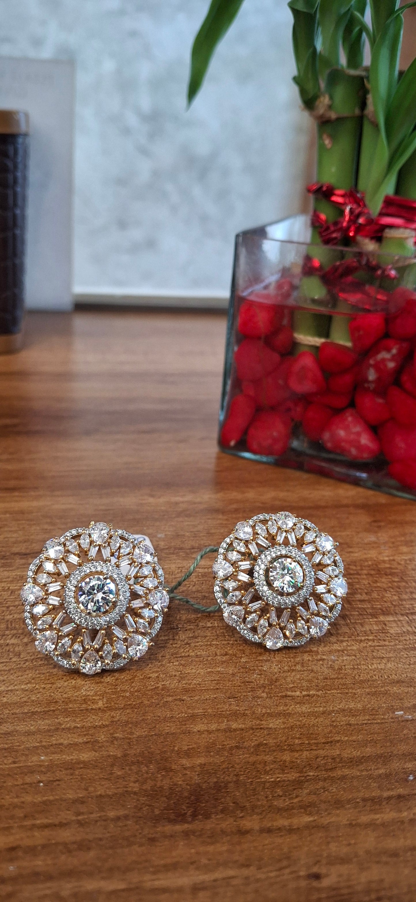 Meera diamond earrings