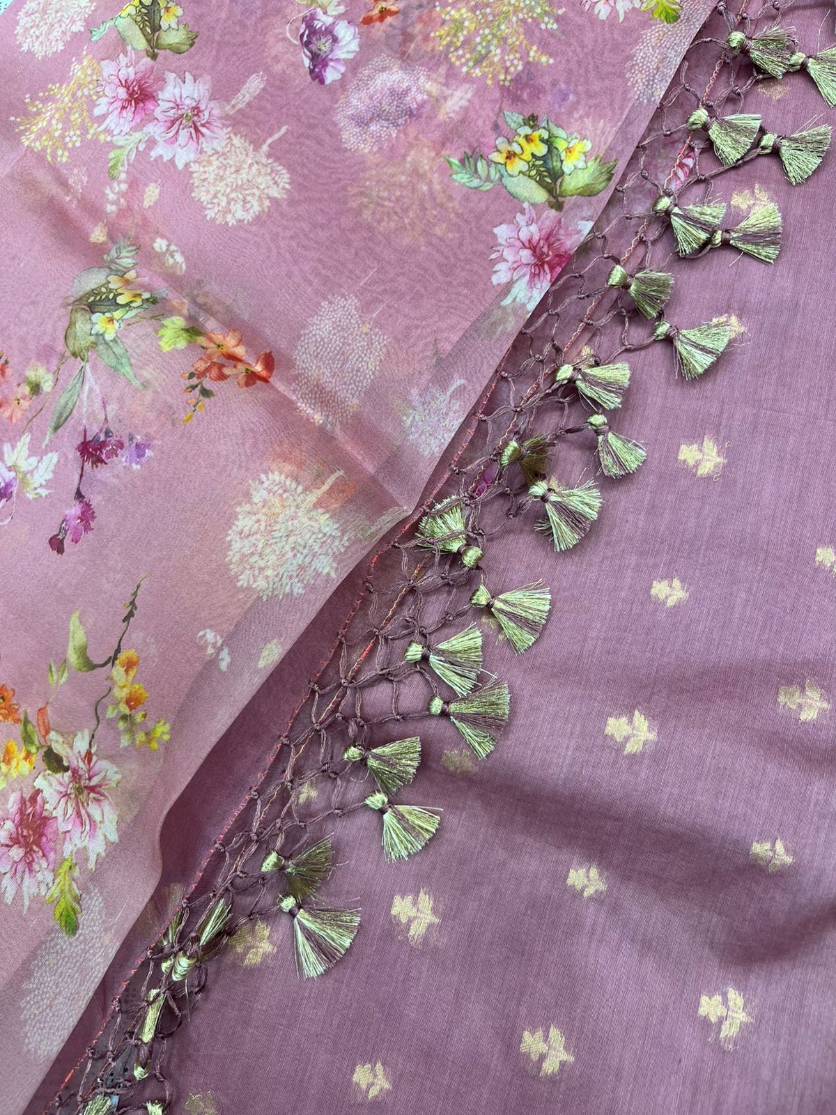 Banarasi Suit Set (Mauve)