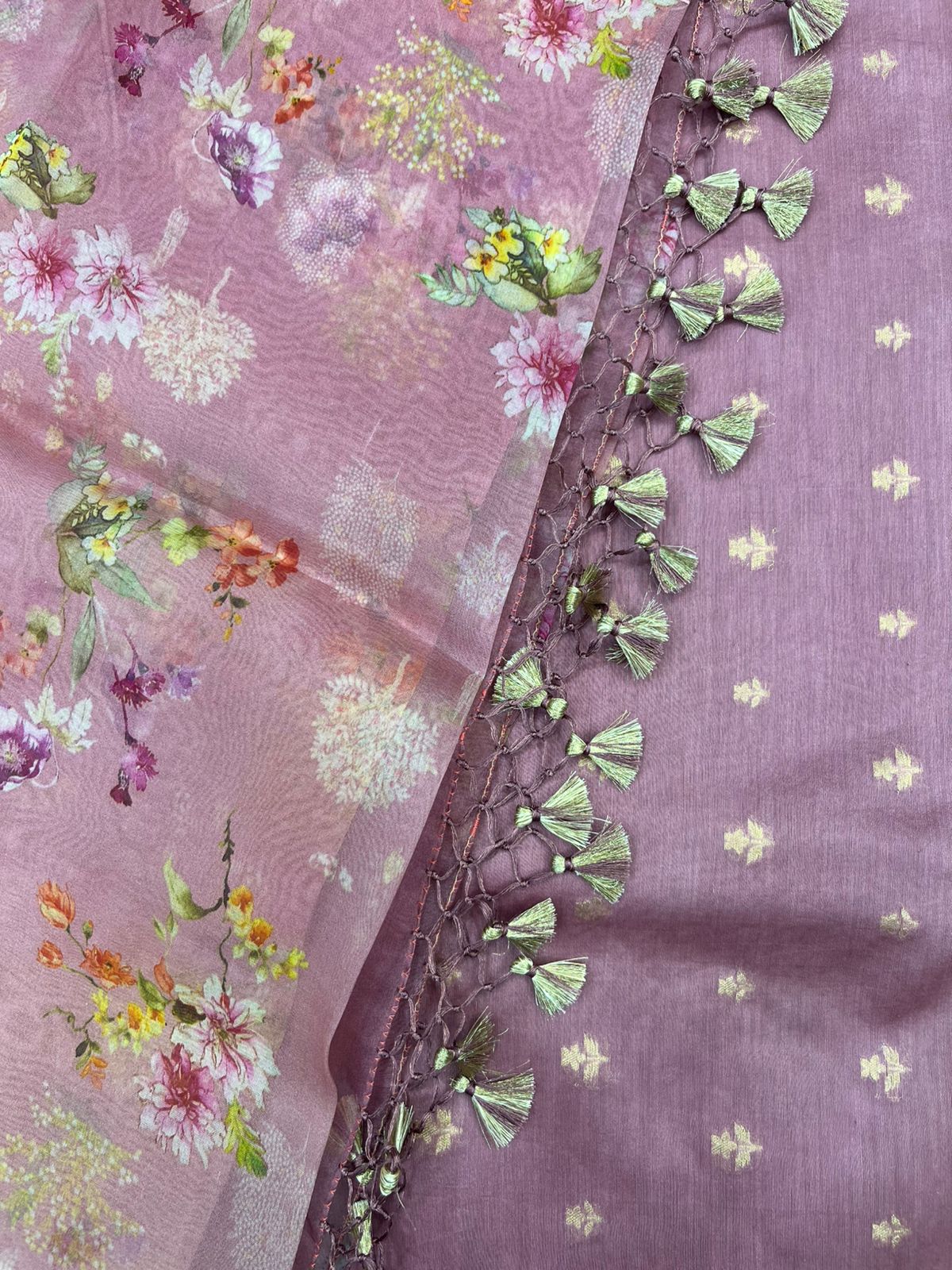 Banarasi Suit Set (Mauve)