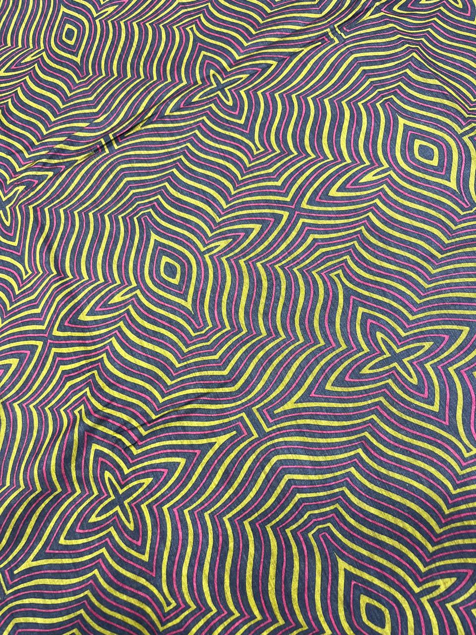 Chanderi with Zari Butti Fabric