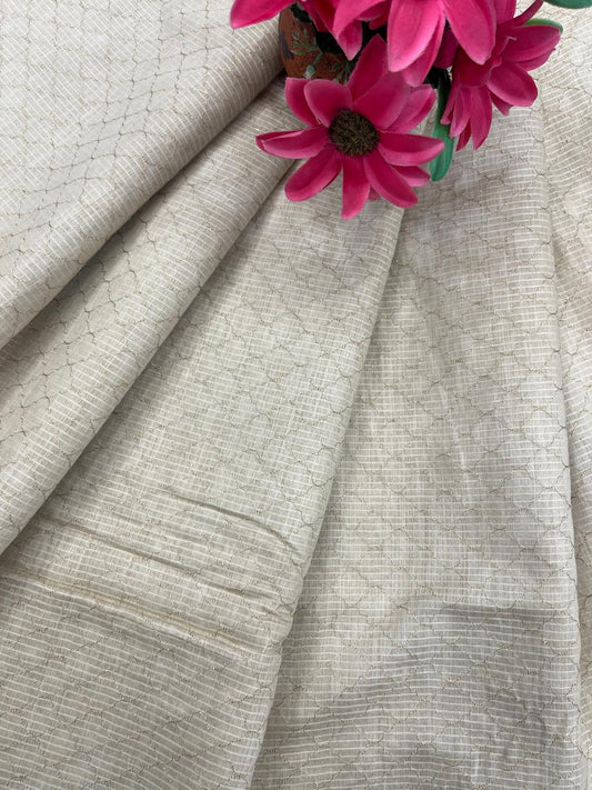 Munga Silk Fabric (Golden Beige)